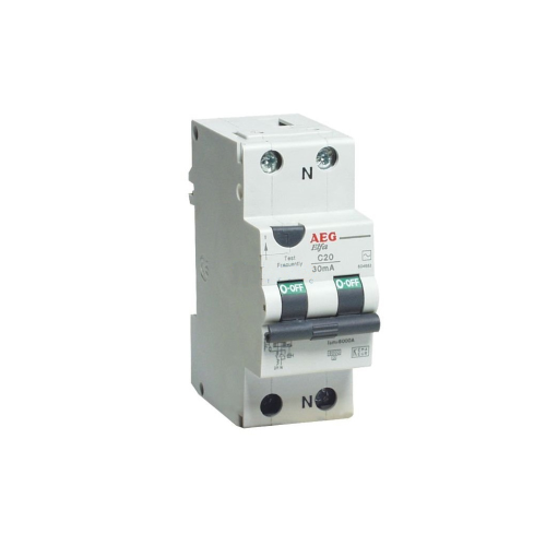 AEG Differenziale magnetotermico 1P+N C 40A 4,5KA 30mA 695202 AEG Differenziale magnetotermico 1P+N C 40A 4,5KA 30mA 695202